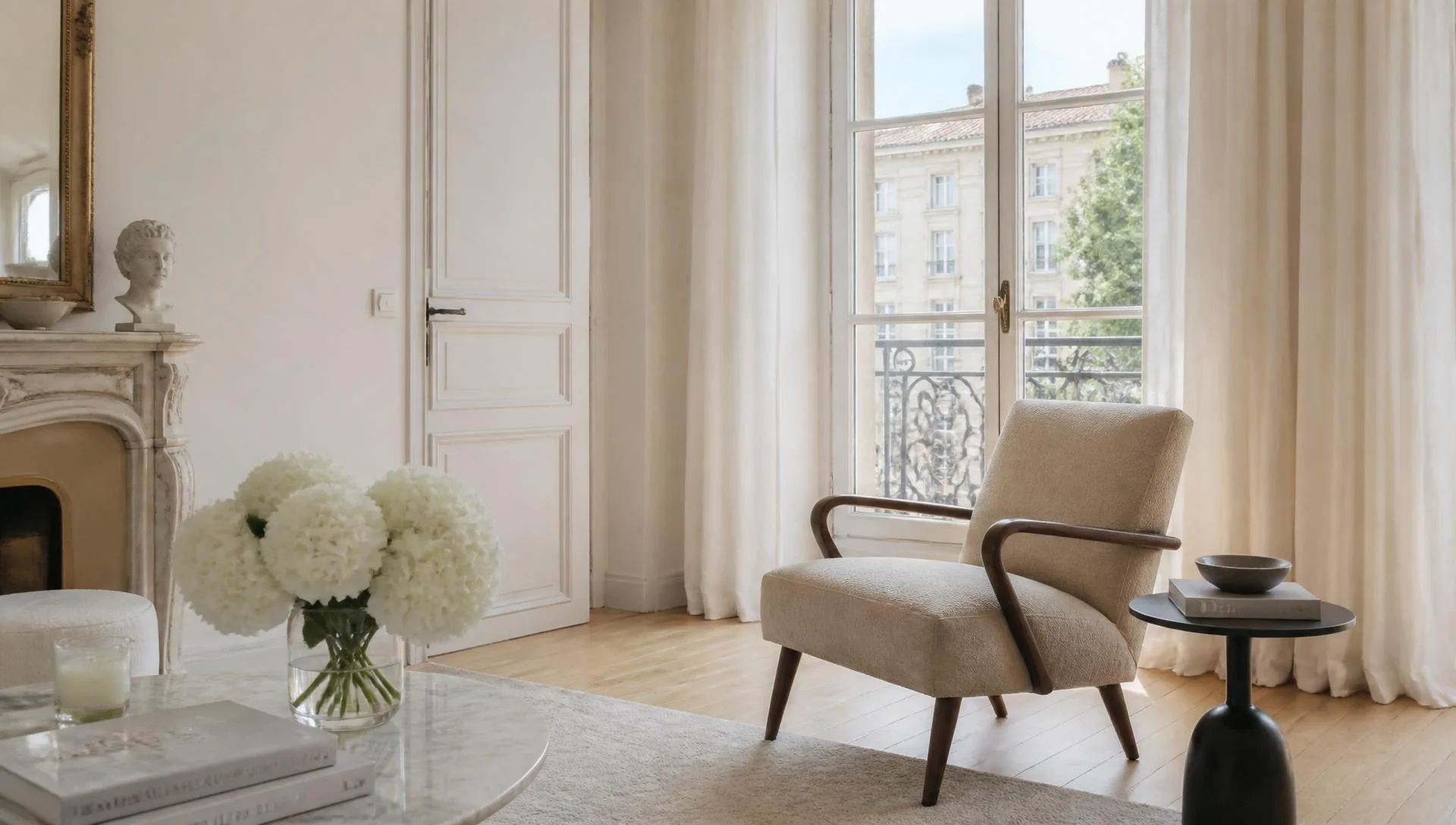 Intérieur d'appartement haut de gamme géré par MATSALOC